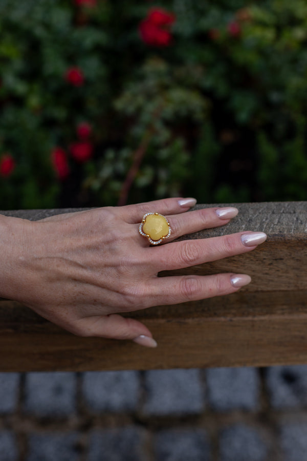Baltic Amber Rings