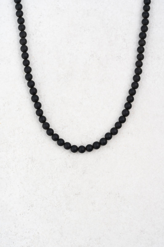 Paauskuotas gintaro pakabukas su matiniu vyšniniu gintaru "Ignis Nox"