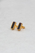 Gold-Plated Earrings with Cherry-Colored Amber “Fragmenta Imperii – Talis”